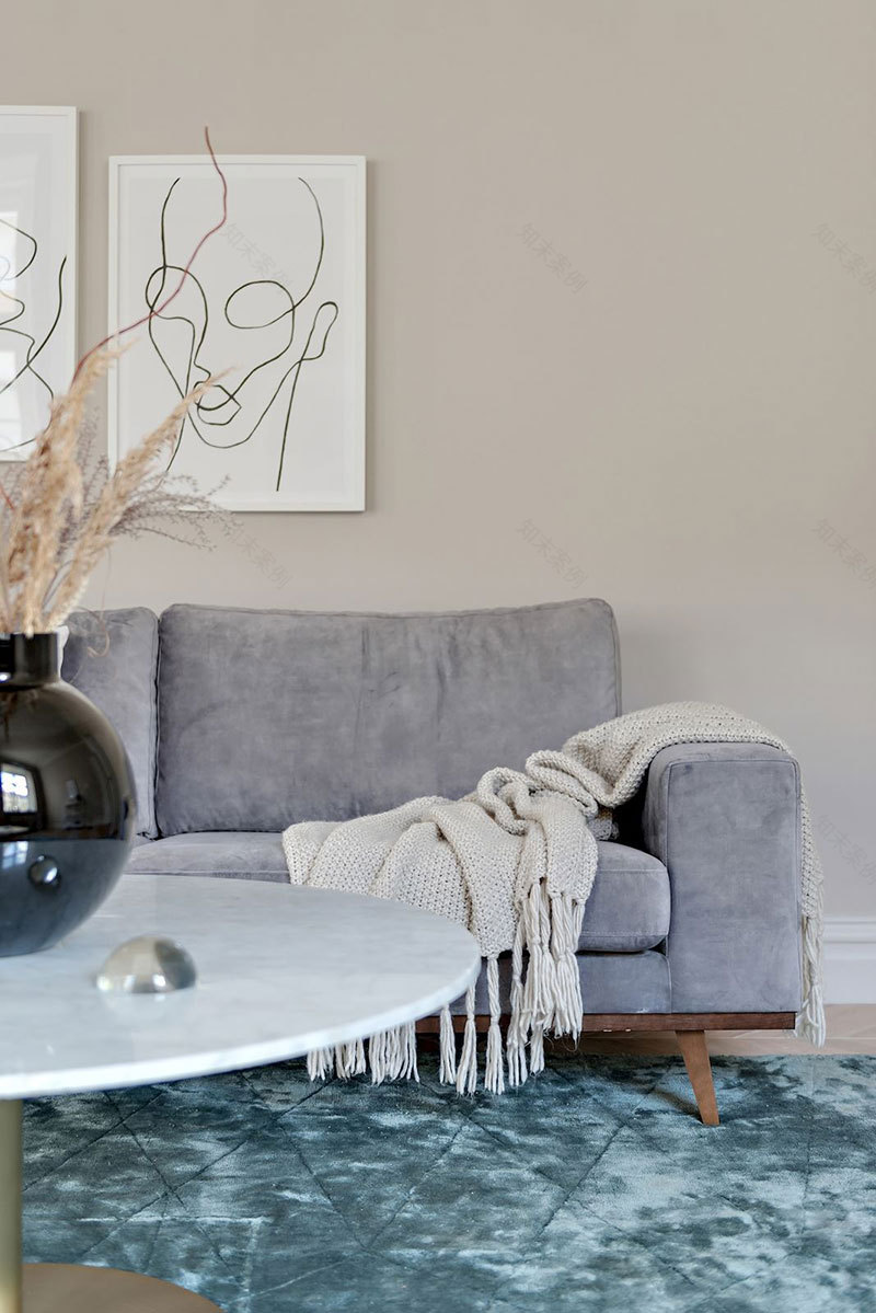 瑞典古典建筑中的温馨现代设计-9