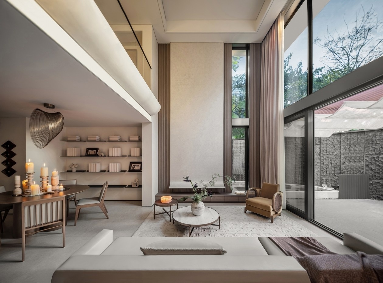 万宁万华·万岭麓湾下叠别墅样板间丨盘石设计吴文粒-7