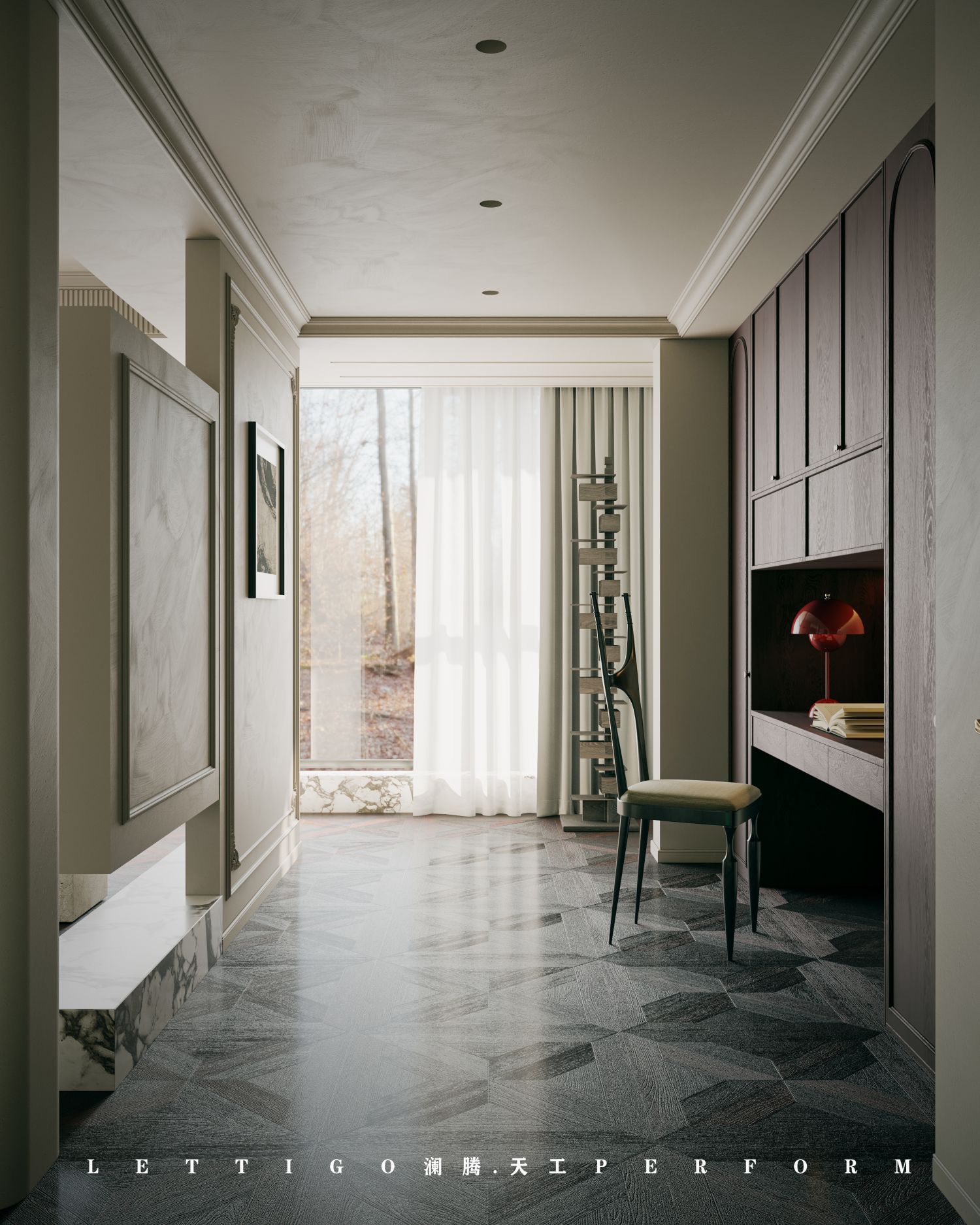 不做选择，现代风格和法式元素我都要-5