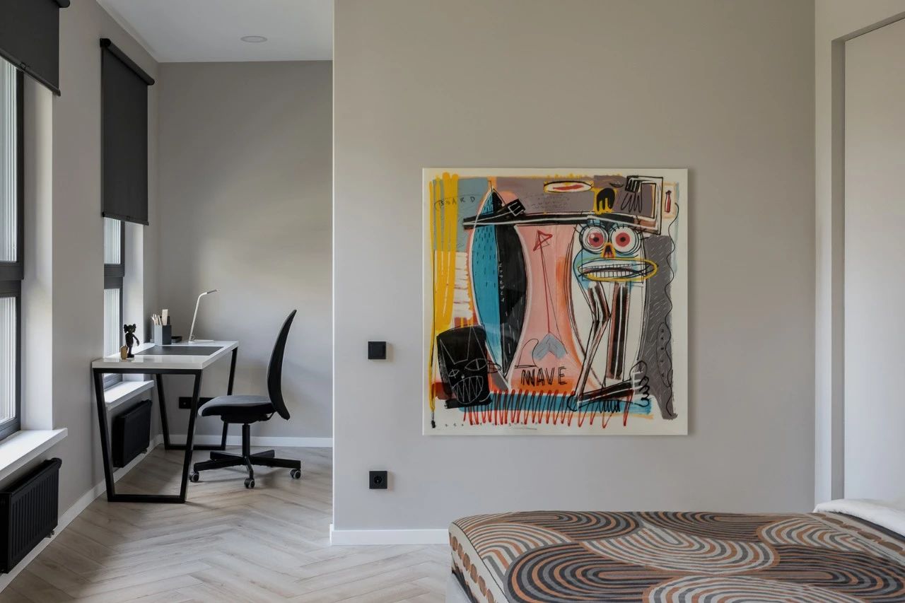 四口之家的现代室内设计-40