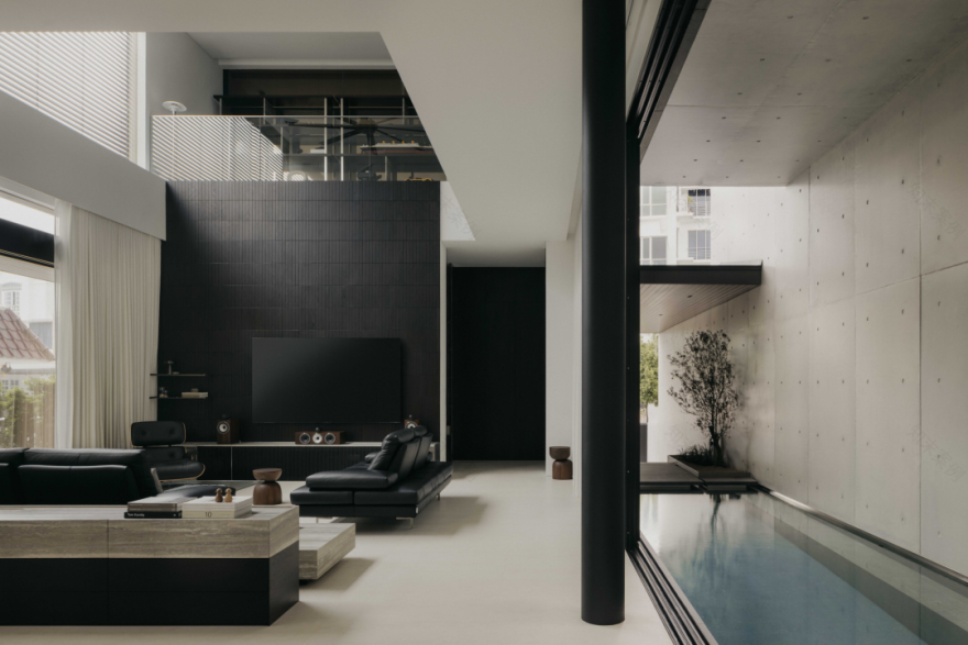 无烟煤屋丨新加坡丨Ming Architects-10