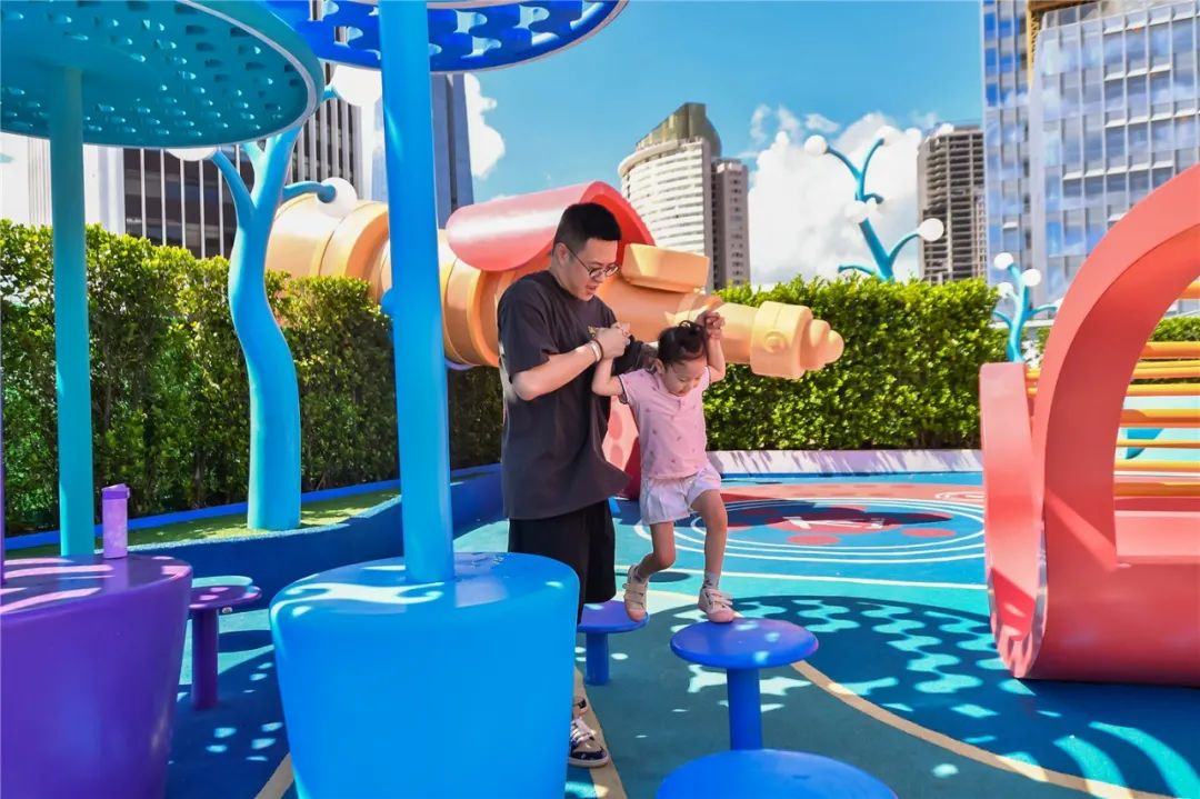 深圳汇港二期无动力设备儿童亲子乐园丨中国深圳-7