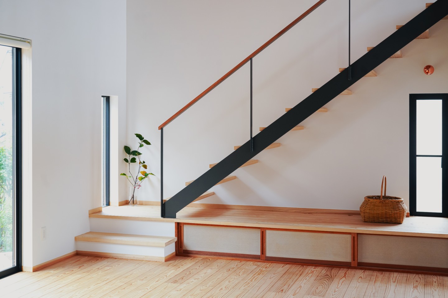 大村「高台にある焼杉の家」丨Atelier HAG-5