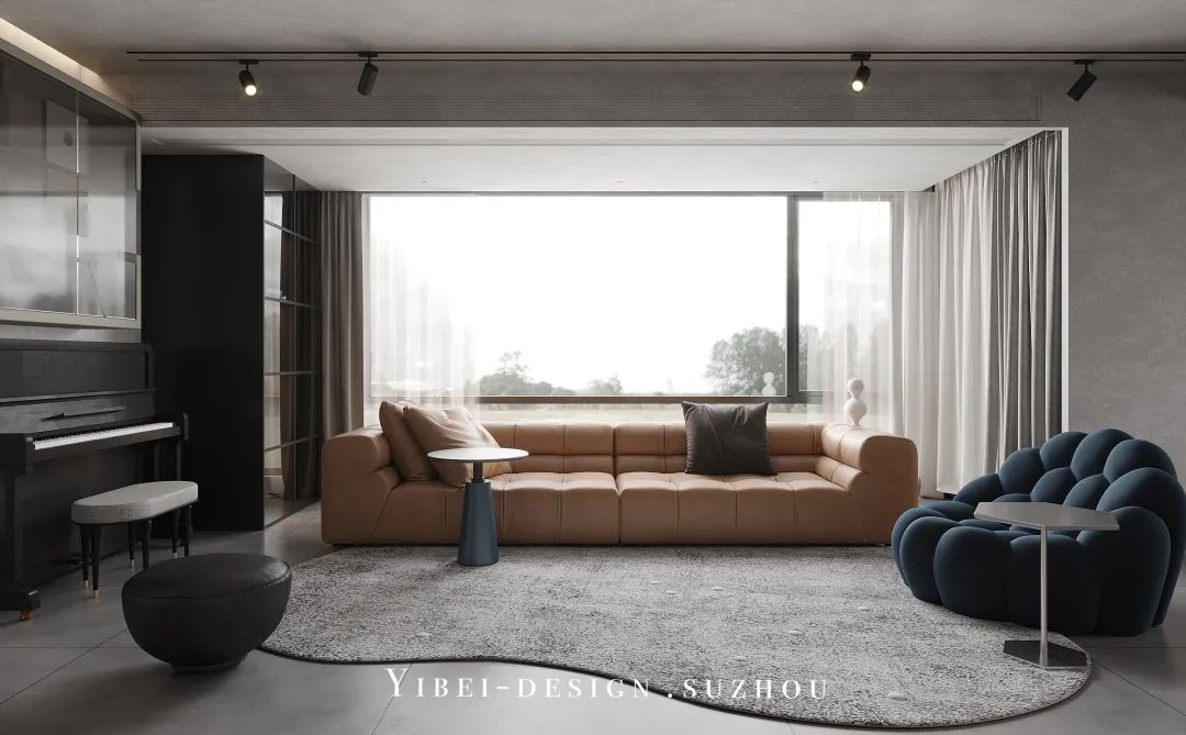 极简黑白灰 · 一贝设计诗意空间丨中国苏州-8