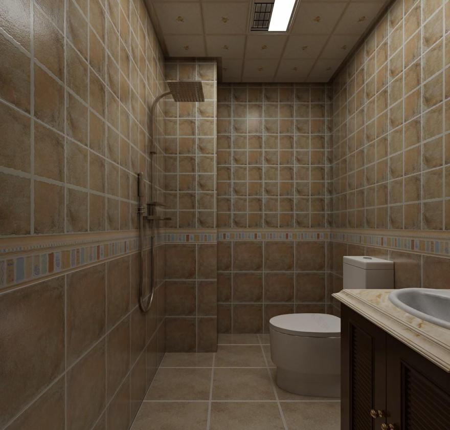 吉首市溶江小区壹号复式楼美式风格-70