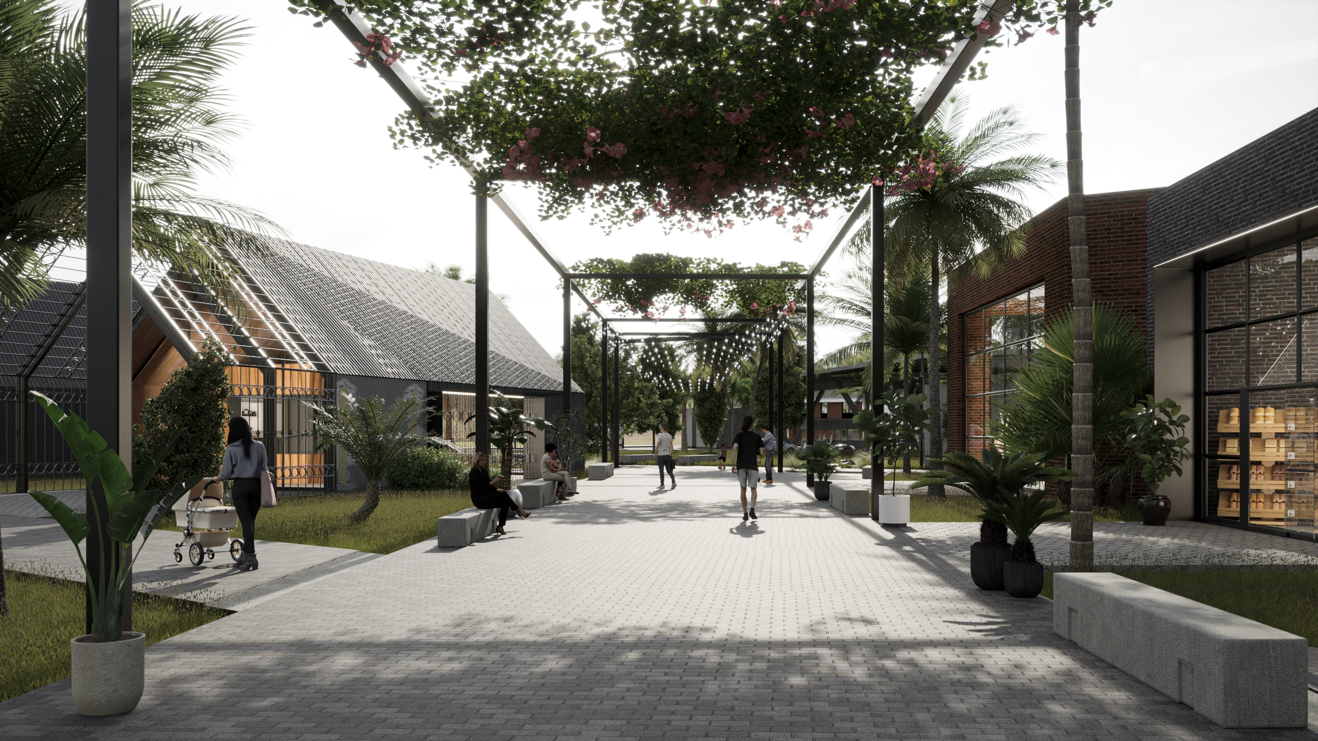 Private neighborhood and commercial sector "ROLDAN"-8