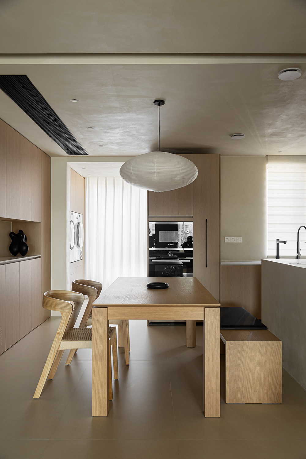 简约原木风:自由无界的理想家丨予上设计-56