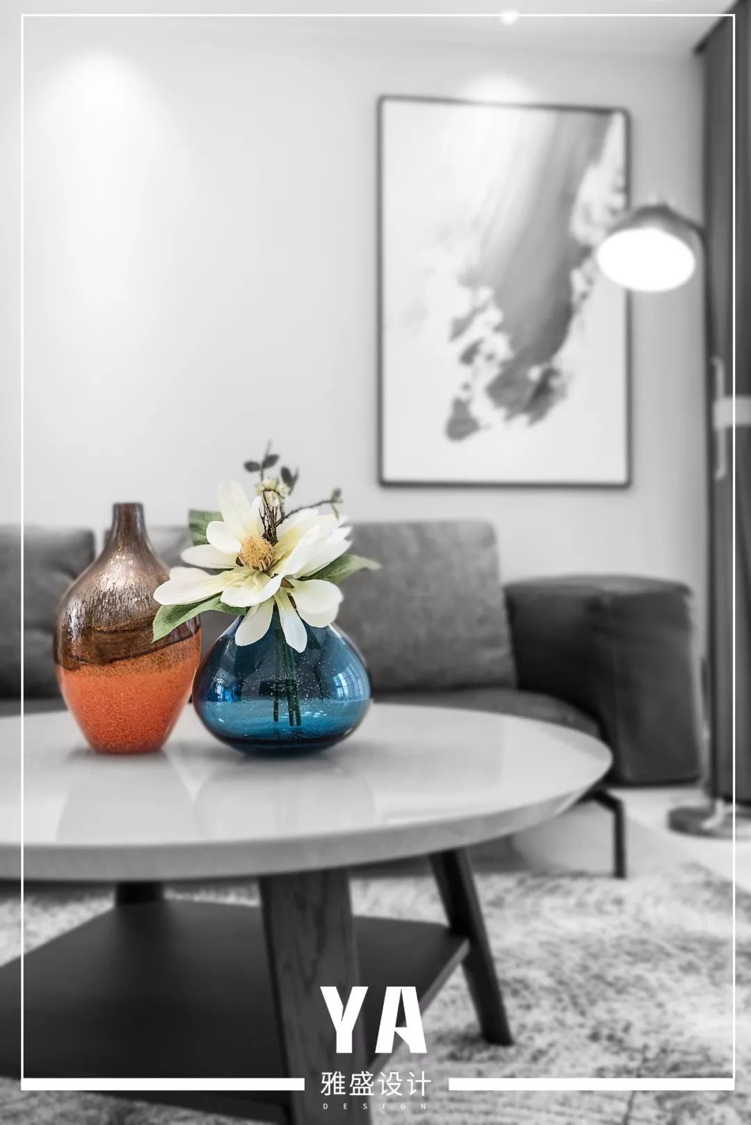 四口之家的现代温馨之家-1