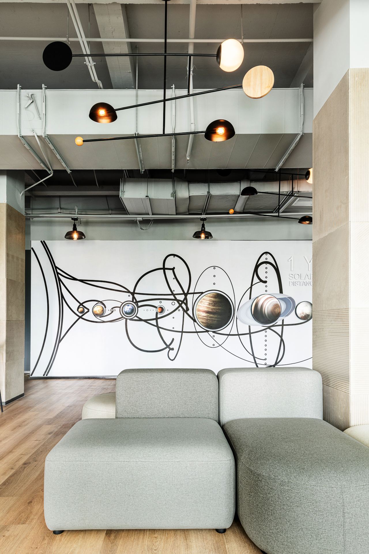 南京紫金山天文台·倍格硅巷联合办公 | 光速之旅的创意设计-48