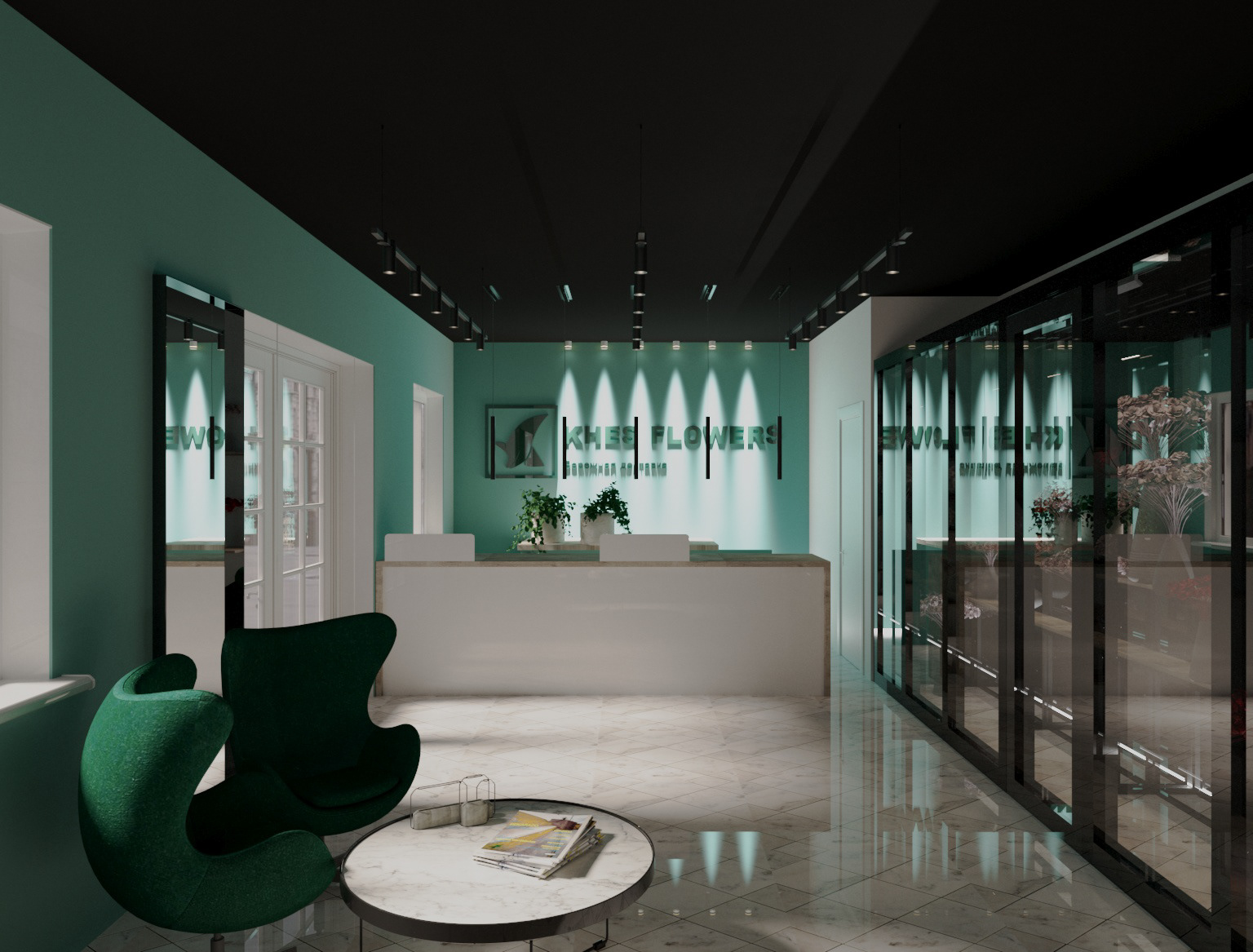 KHES flowers 花店设计丨俄罗斯喀山-26