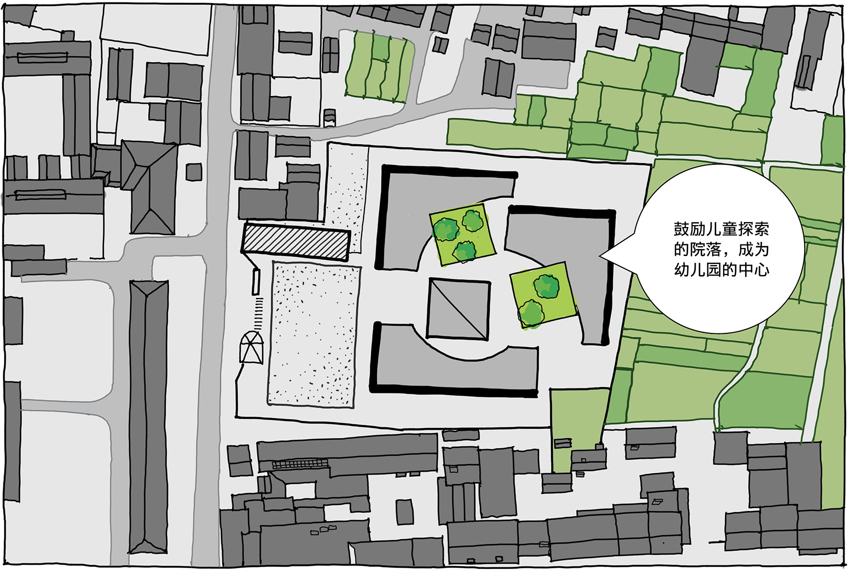 硕集幼儿园，江苏 / Crossboundaries-74