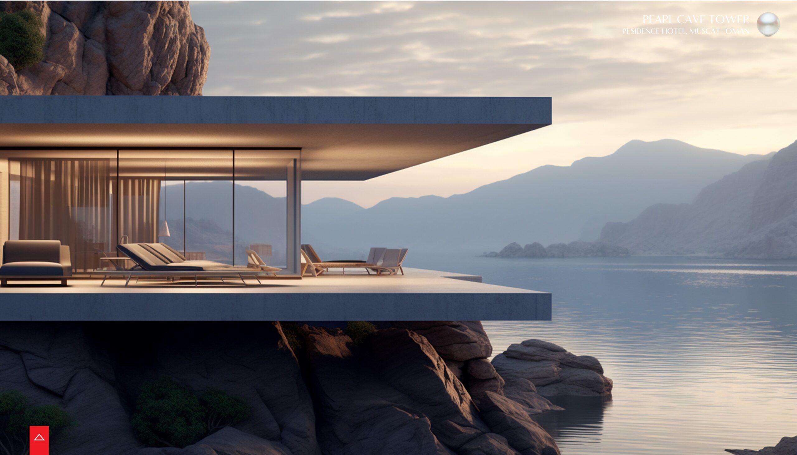 Pearl Cave Tower（珍珠洞穴塔）丨阿曼丨CUBE Consultants-20