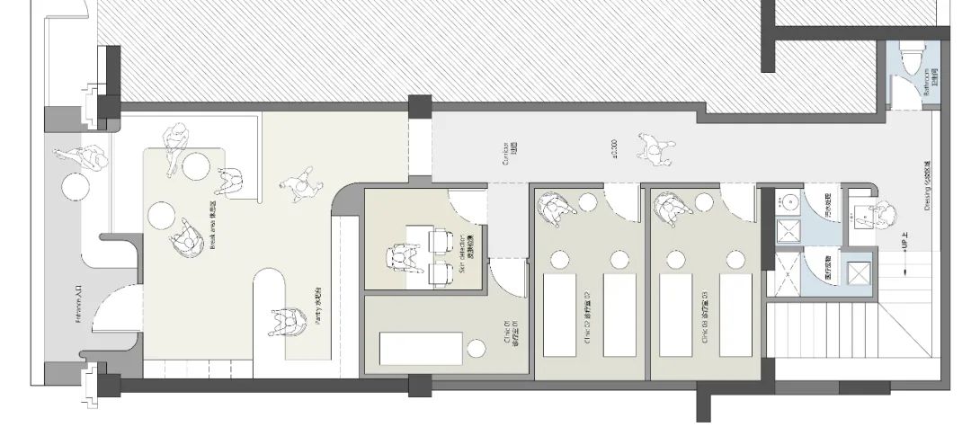 RB 瑞格医疗美容丨中国洛阳丨GDG 煦石室内建筑设计咨询-14