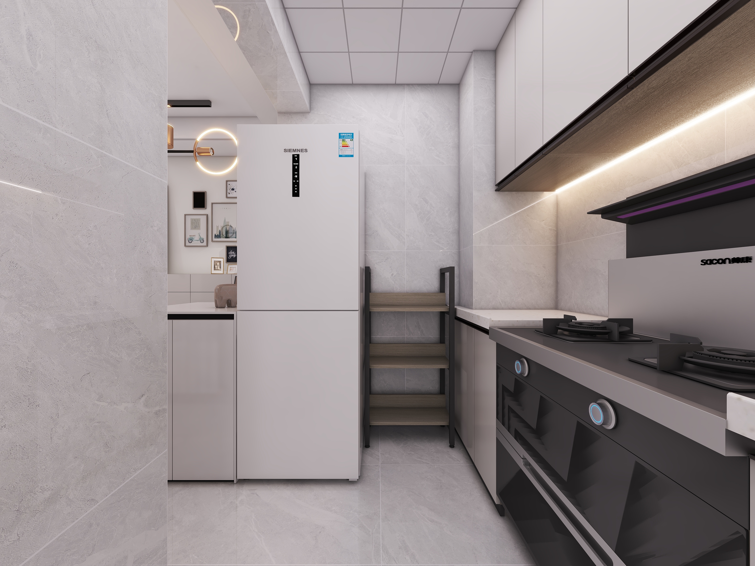 四川成都新津五峰安置房（71平方现代简约两居室）-47