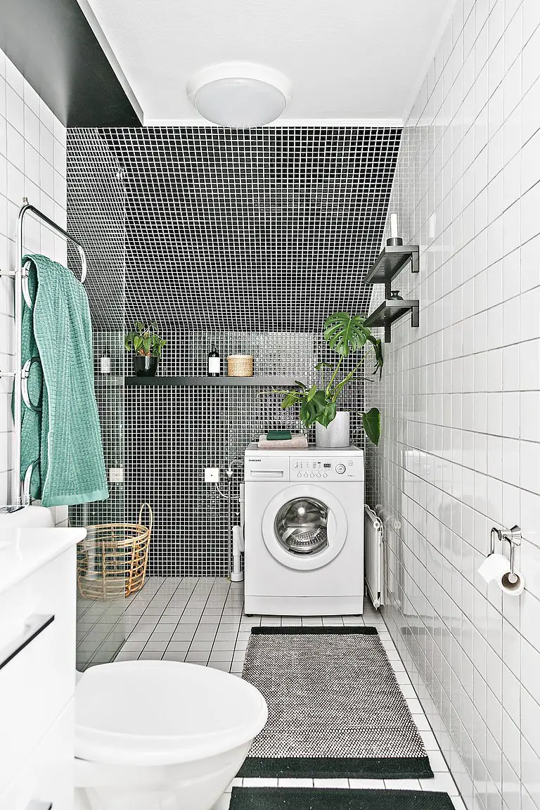 瑞典灰调复式公寓设计，中世纪城市美景尽收眼底-15