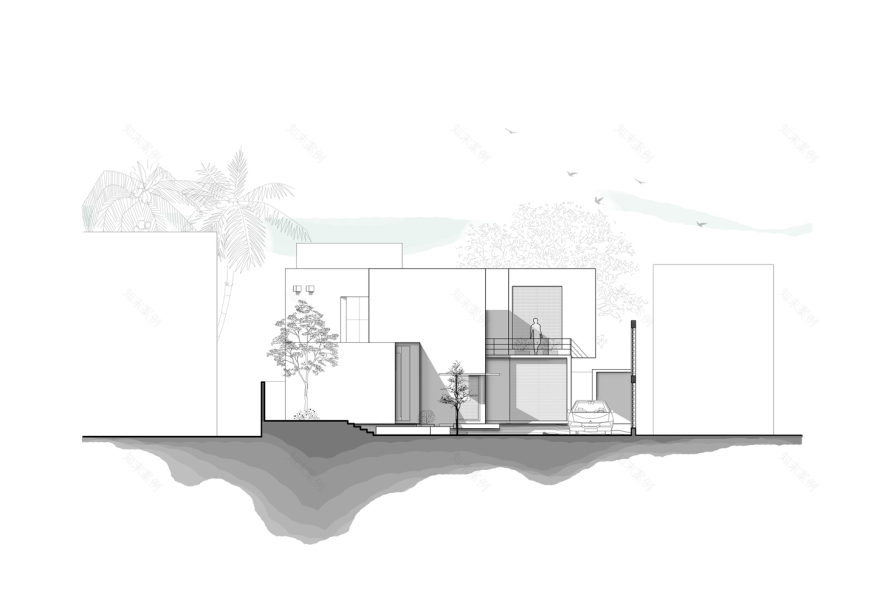 印度 Coimbatore 住宅 | 邻里对话与空间游戏-53
