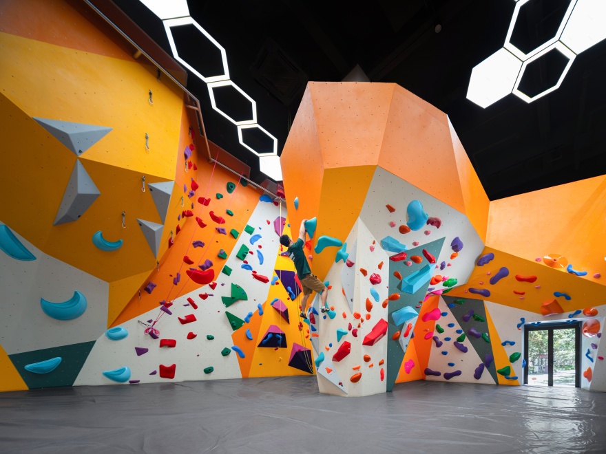 上海古北晨道攀岩馆丨中国上海丨平介设计-12