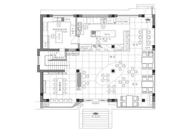 康盛装饰打造 600㎡自然森系空间-6