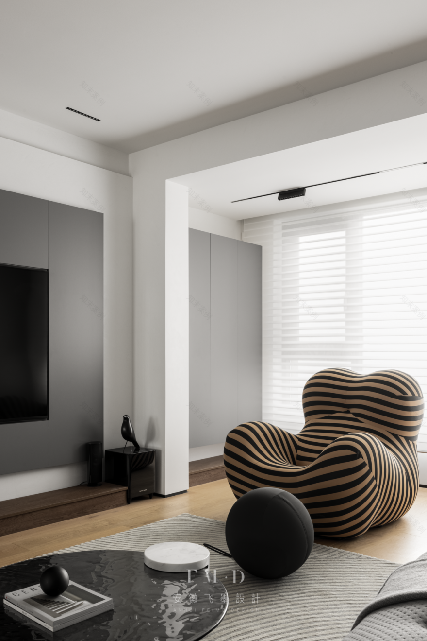 极简科技豪宅 · 130㎡的一人世界丨中国合肥丨飞墨设计组-37