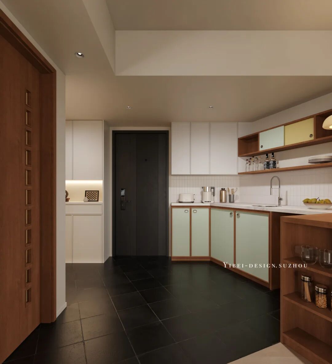 一席茶桌 一方院落丨家装设计丨YIBEI DESIGN SUZHOU-8