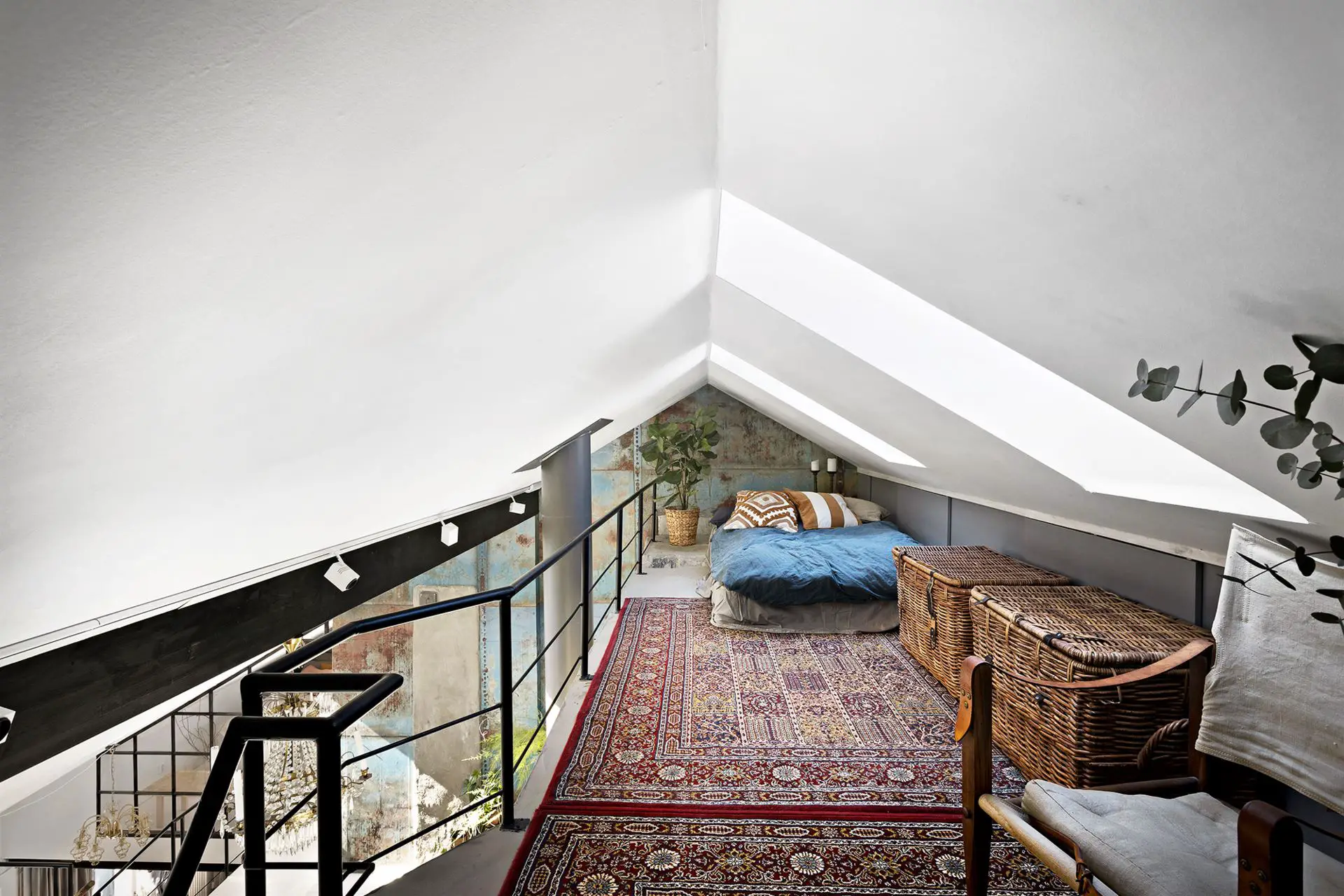 瑞典 50 年代建筑的工业风格 loft 公寓改造-25