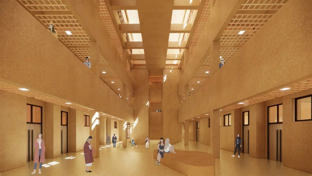 塔里木大学新校区图信中心丨中国阿拉尔丨中国建筑设计研究院-22