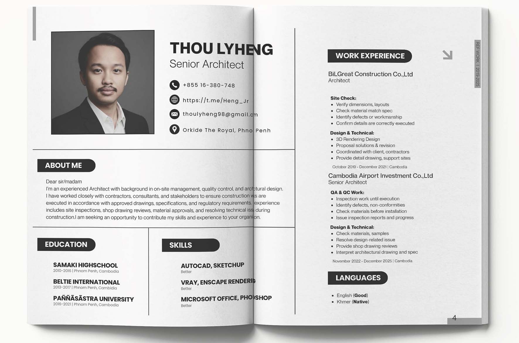 ARCHITECTURAL PORTFOLIO | 2019-2025-2