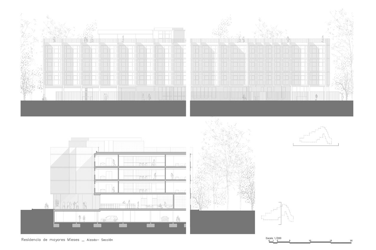 西班牙 Valladolid 养老住宅设计-23