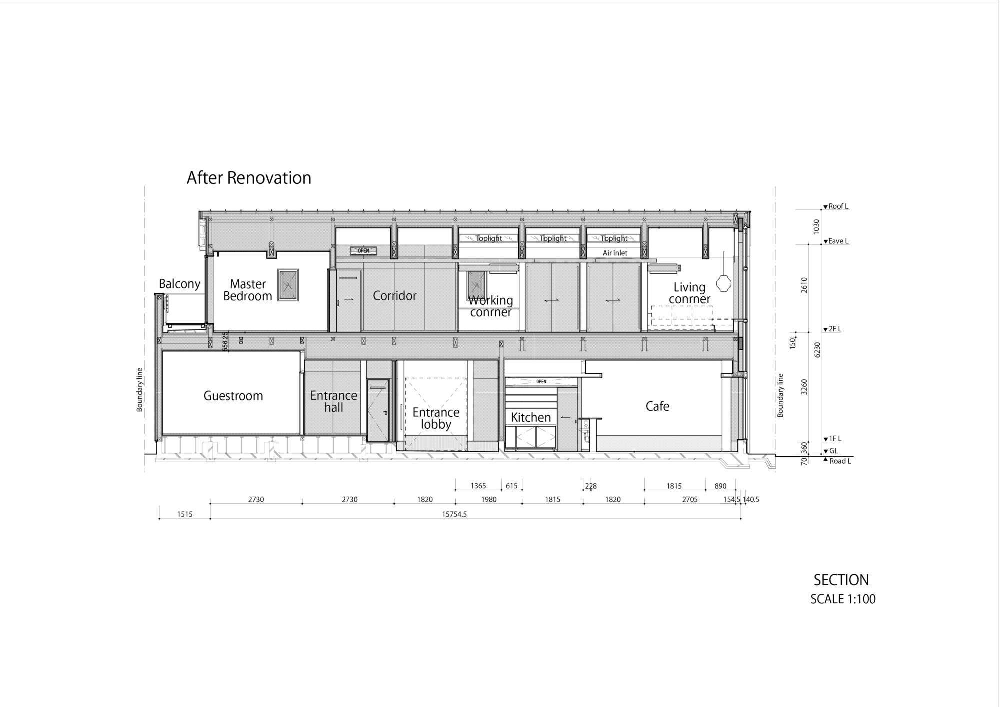 A House, Resident and Milk Delivery Service  / Meguro Architecture Laboratory-19