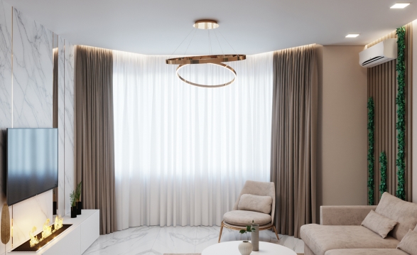 140平米现代风格住宅设计-21