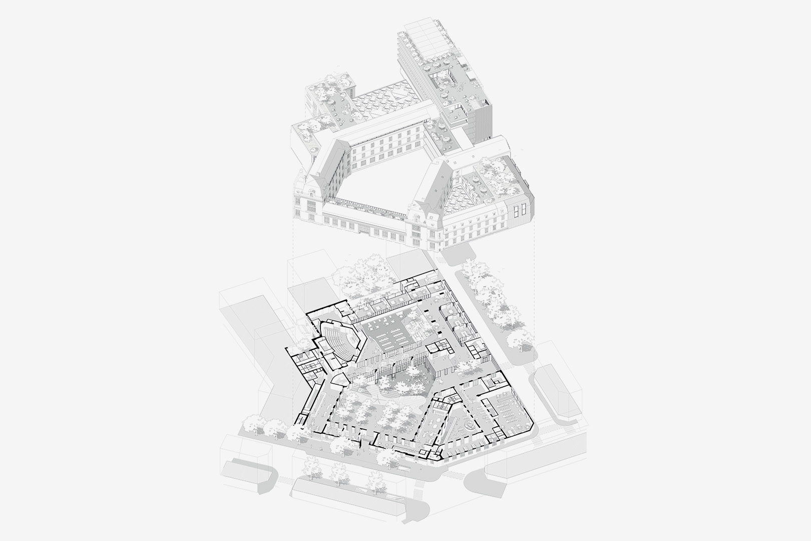 ESCP Business School国际改造竞赛项目丨法国巴黎丨Ateliers 2,3,4,,TPF INGENIERIE等多家机构-17