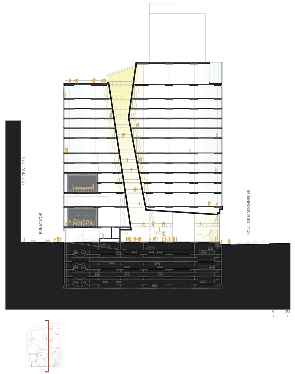 Îlot Balmoral 办公楼丨加拿大蒙特利尔丨Provencher_Roy 事务所-58