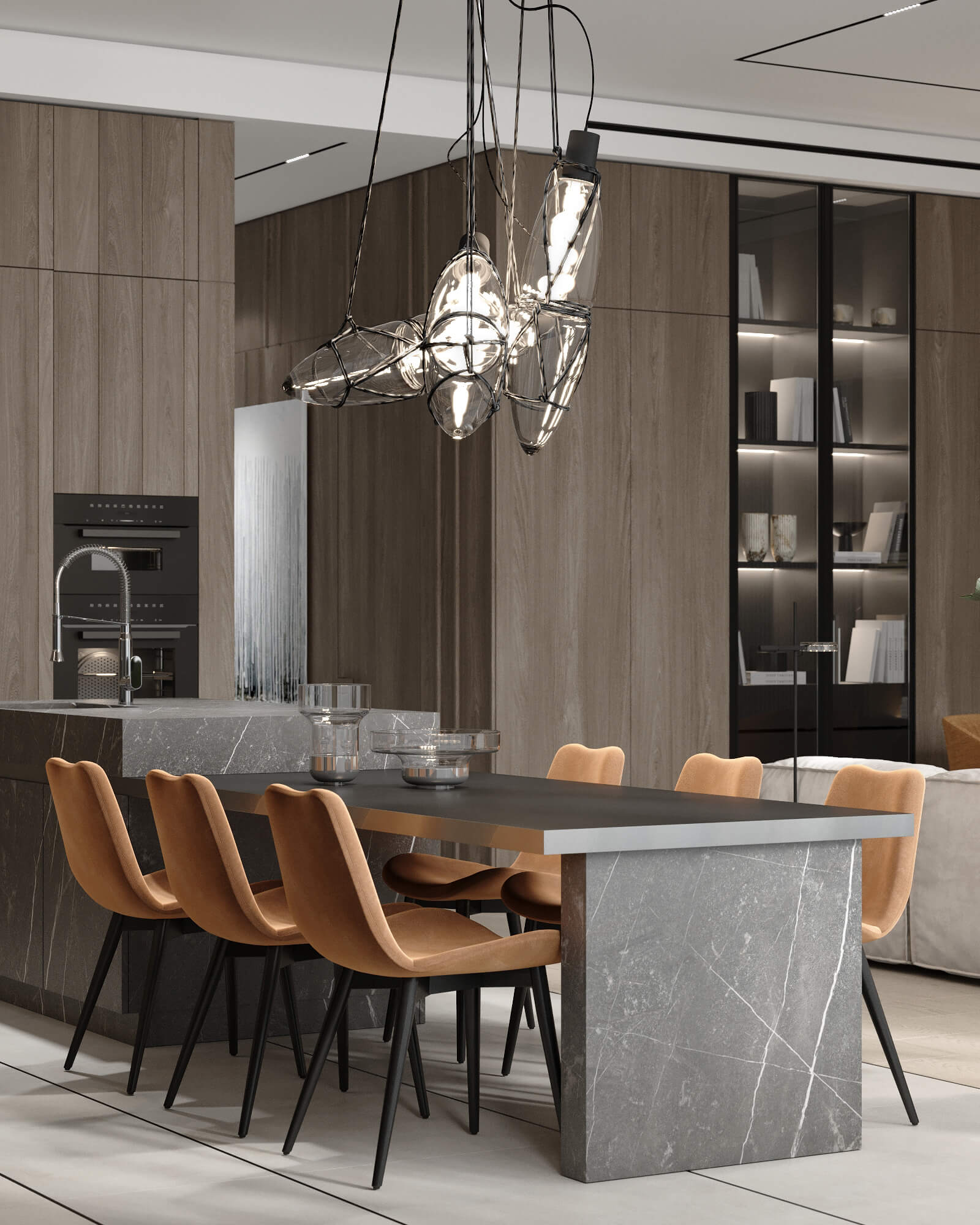 160㎡大平米住宅设计-12