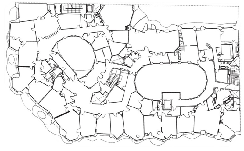 Casa Milà（米拉之家,又名“采石场”）丨西班牙巴塞罗那丨Antoni Gaudí i Cornet（安东尼·高迪）等-93