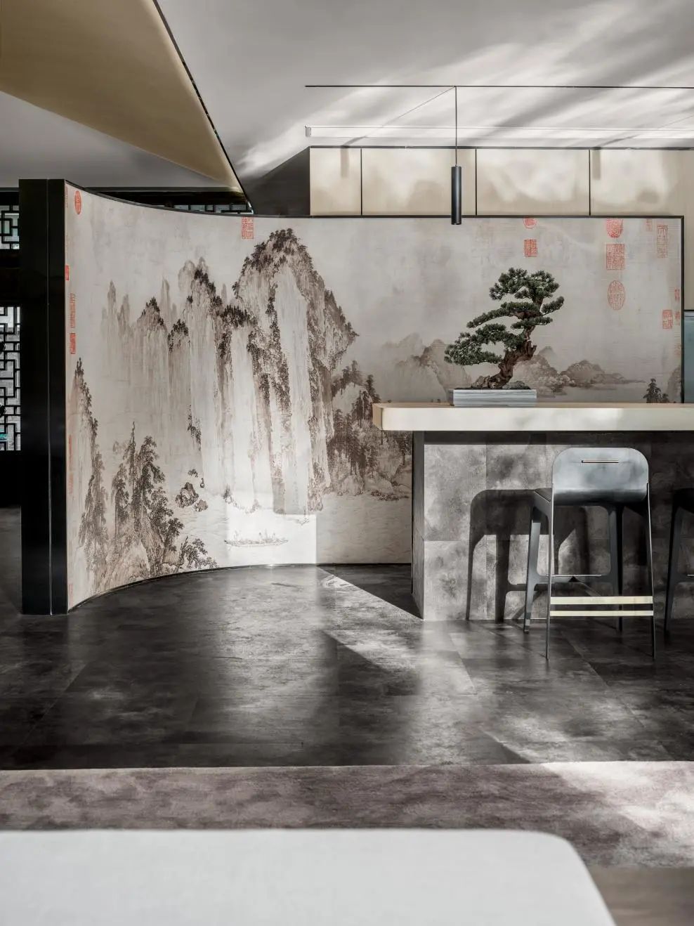 古镇茶香,阳光下的成都华侨城七十二院售楼部-46