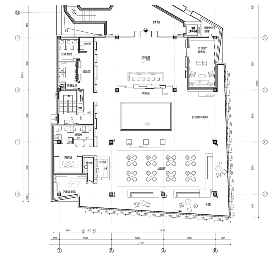 协信天骄观澜售楼处 | 水光之韵,自然之美-41