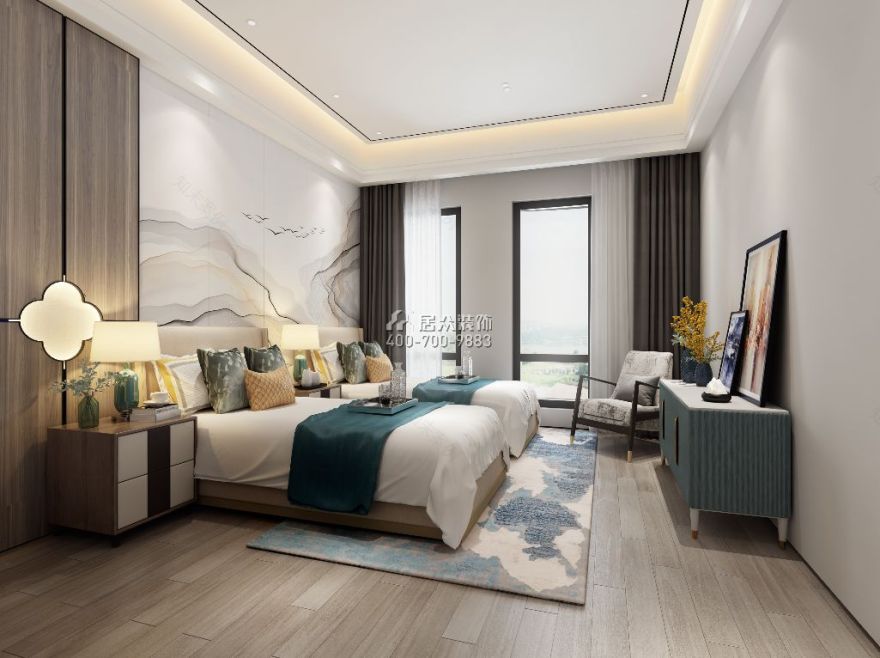 居众案例│260㎡欧式风格,典雅大气中透着不俗!-31