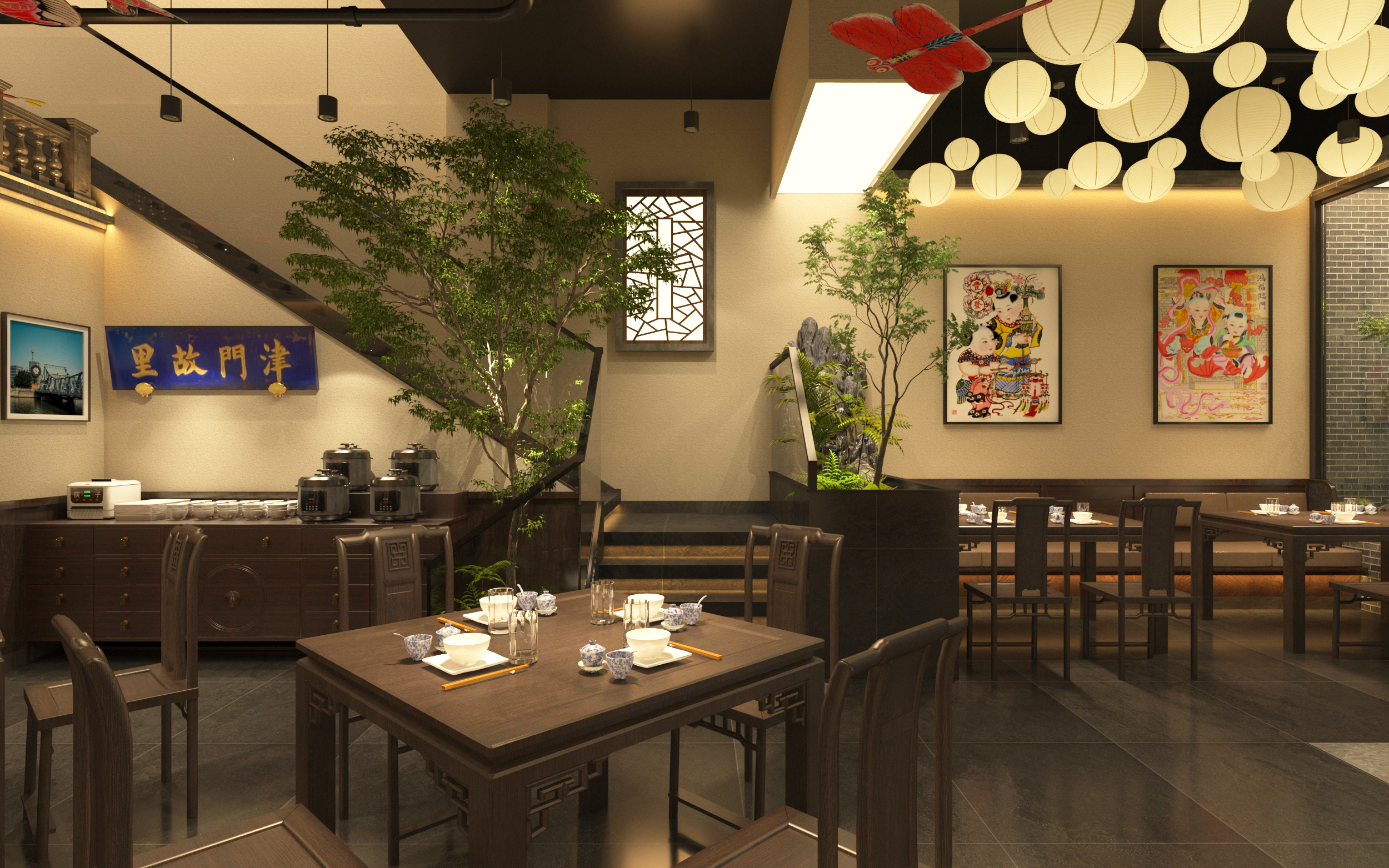 小津成天津包子（乐园店）丨蒙古丨内蒙古傲城建设工程有限公司-14