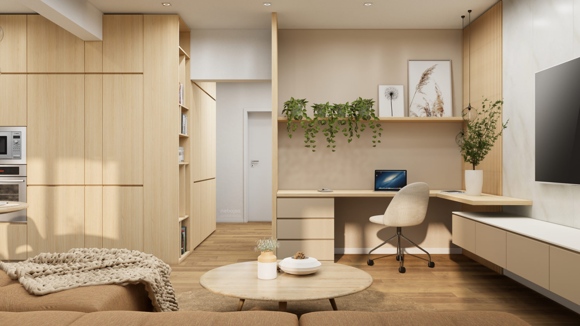 Flat visualization for a young couple | Nebojsa architekta-22