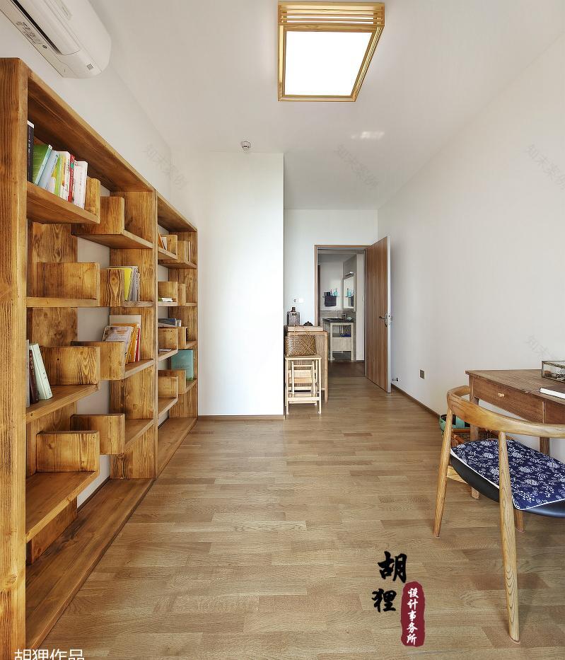 简约温馨的家,原木与白纱的协奏曲-40