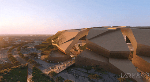 2034年沙特世界杯体育场馆概念丨沙特阿拉伯丨Populous公司-3