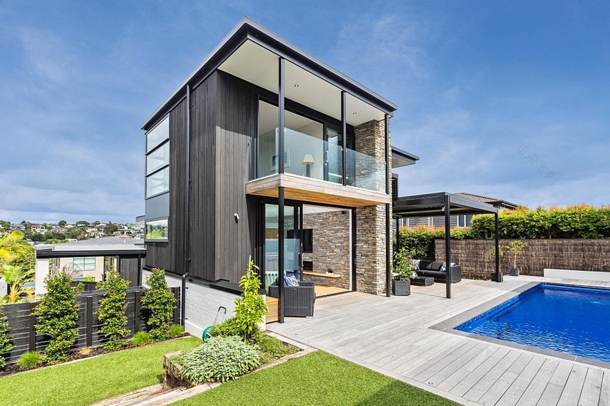 新西兰奥克兰马兰吉湾时尚自然家居-9