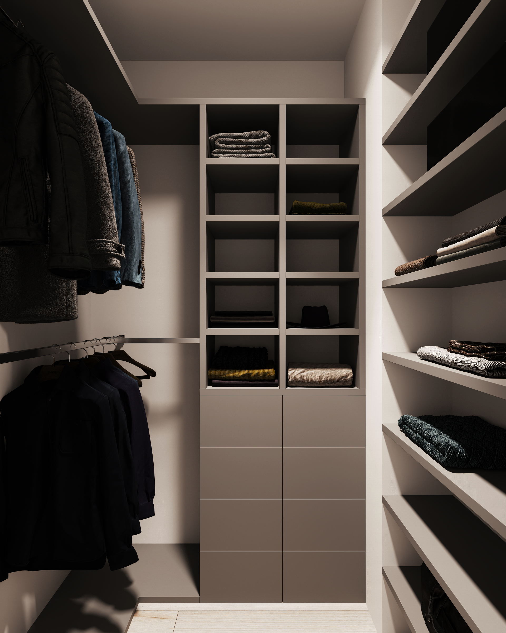 乌克兰85㎡简约风公寓设计-42