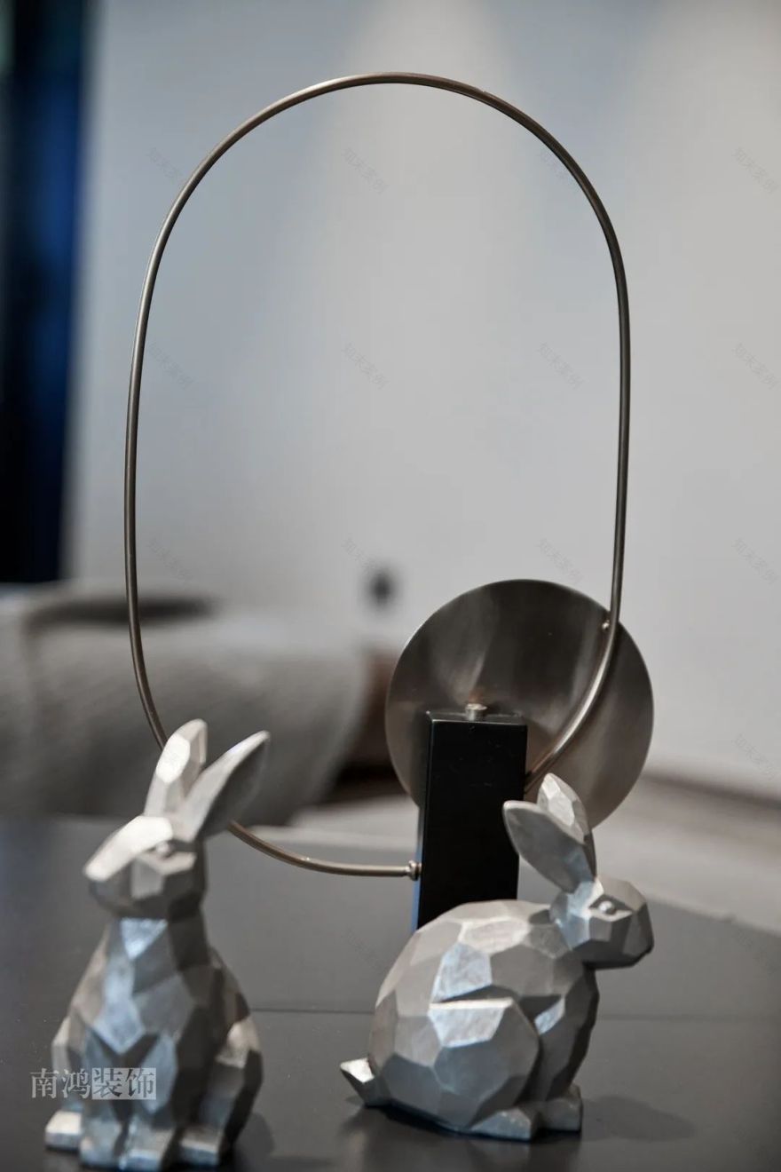 三堡南苑 126㎡现代风格家居设计丨浙江南鸿装饰-5