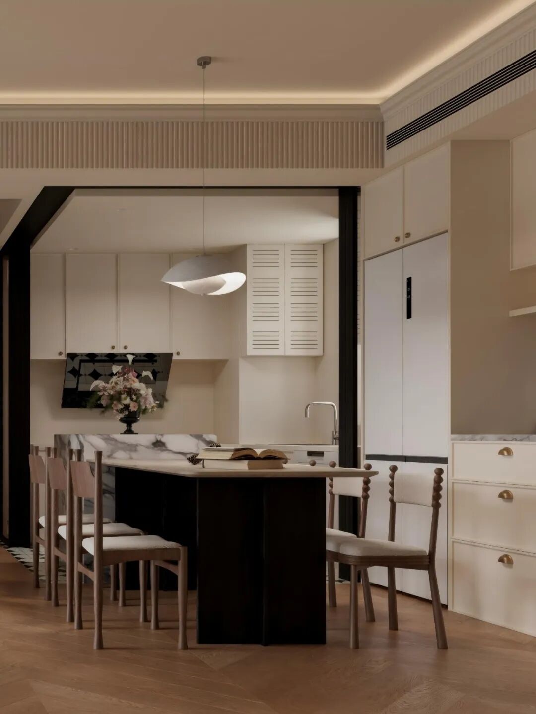 108m²法式美宅|温柔到骨子里的治愈系烟火气-39