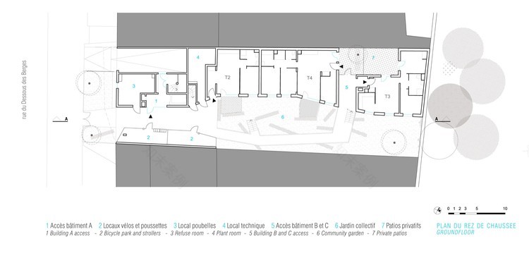 巴黎绿化庭院公寓-25