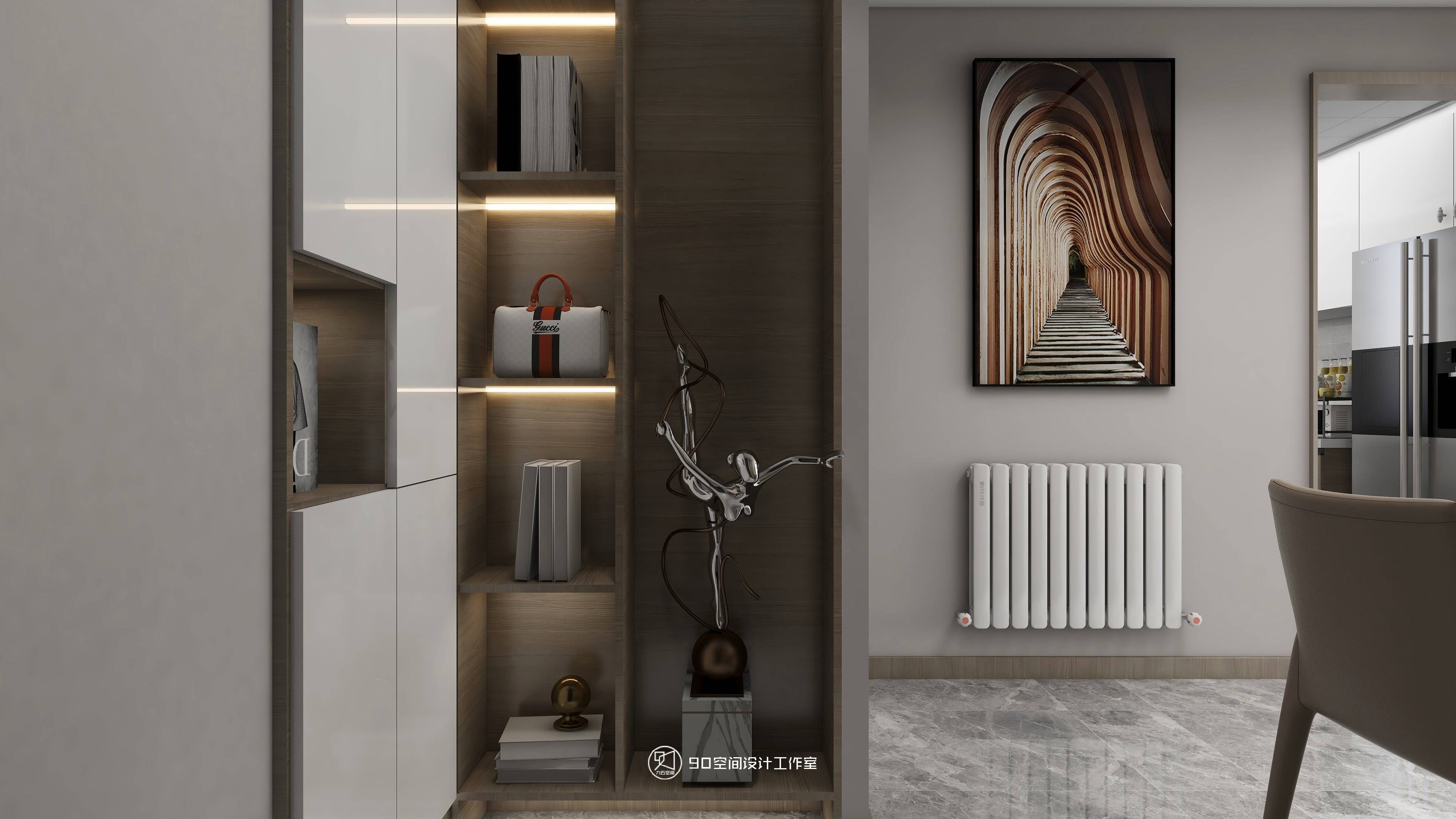 《星期八》97 平方现代风格舒适家居设计-20