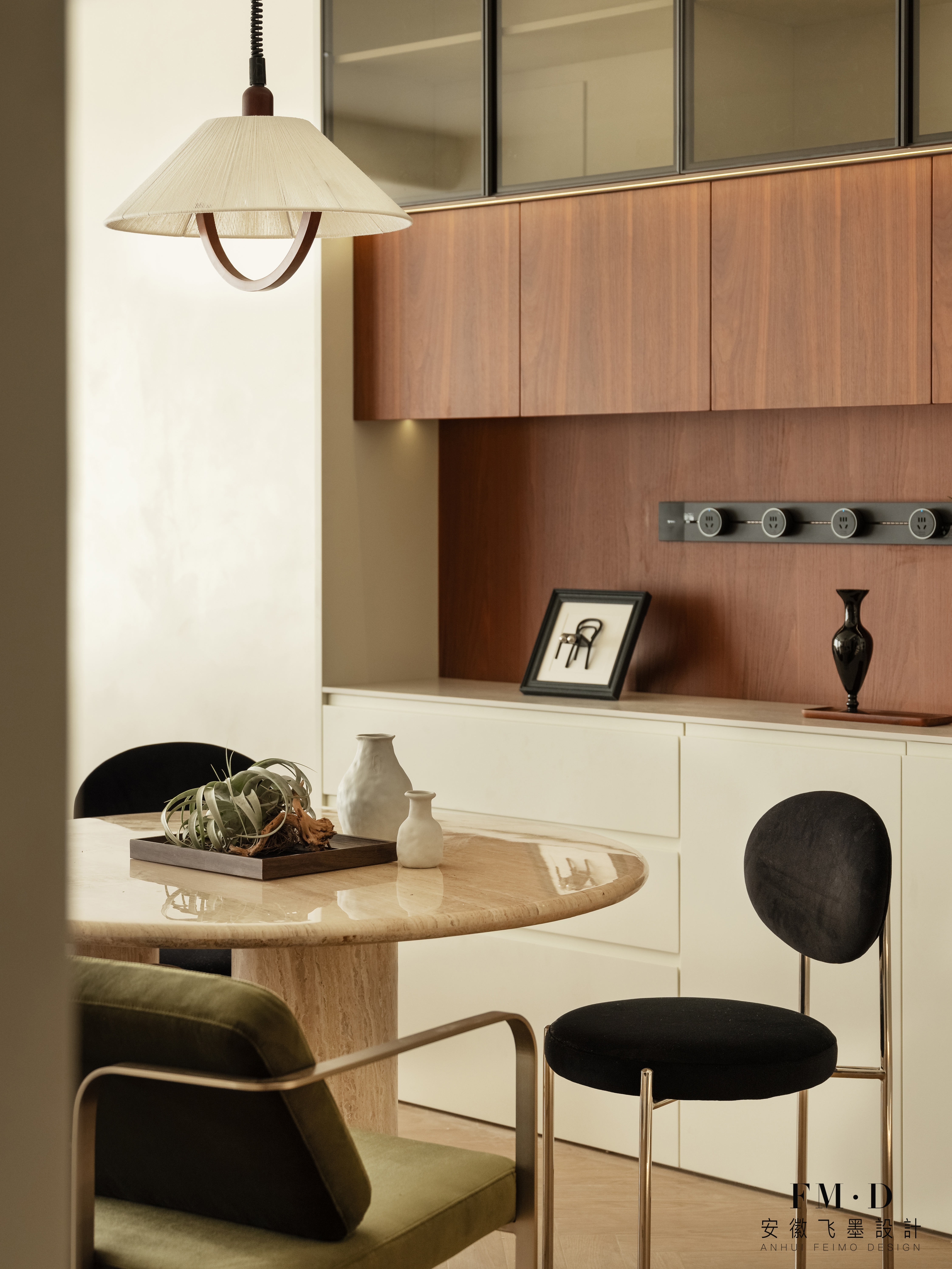 建发雍龙府中古风梦中情房设计丨飞墨设计-24