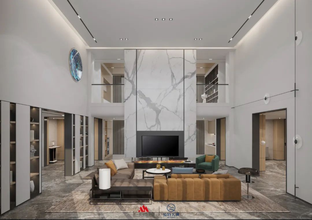 840㎡现代风别墅，高级、时尚有腔调！-7
