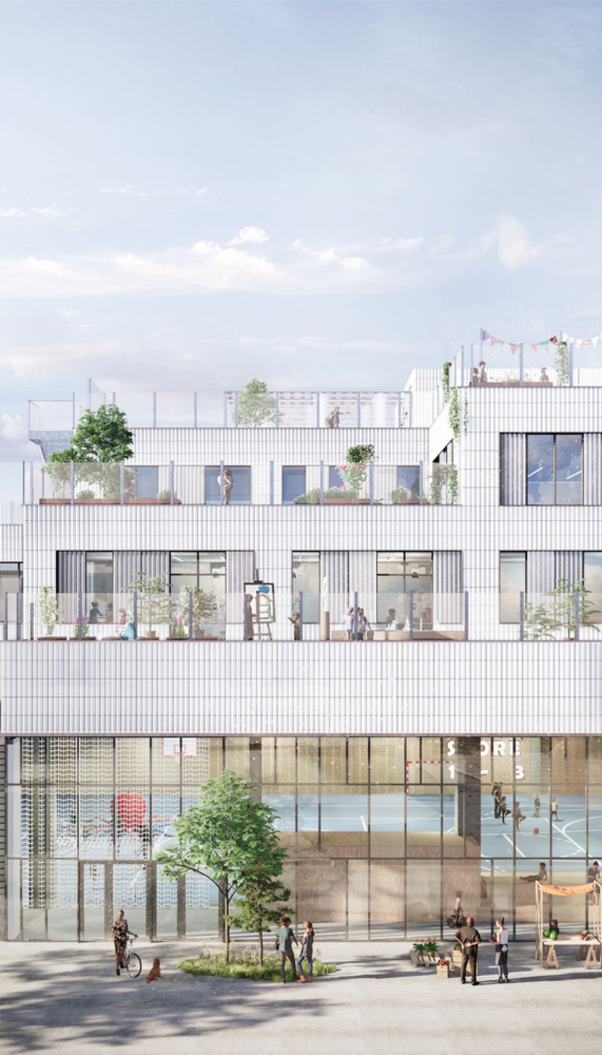 哥本哈根新校园设计 · 现代与传统的完美结合-3